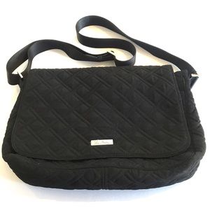 Vera Bradley Black Quilted Crossbody Bag